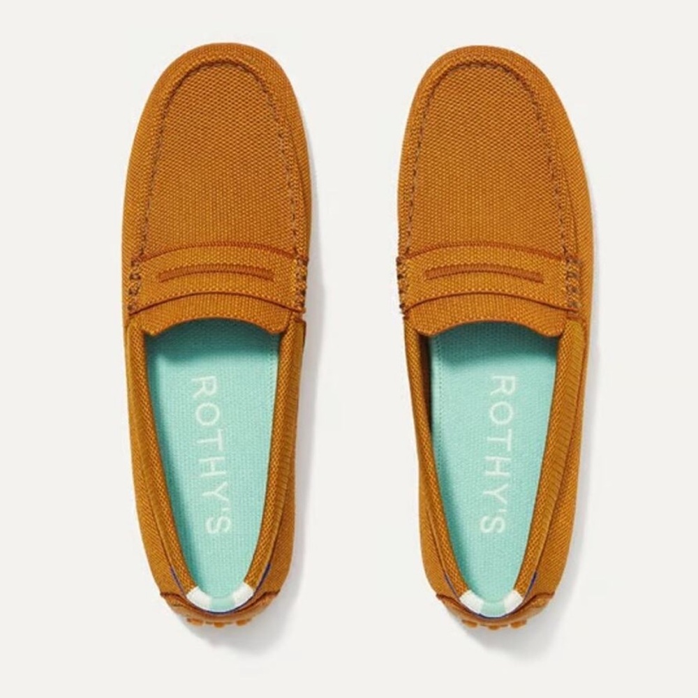 Rothy's Orange Loafers